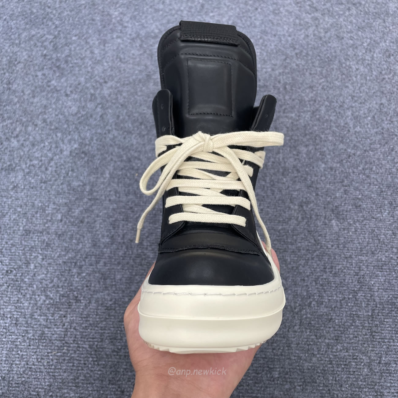 Rick Owens Phlegethon Geobasket Black Milk Ru21s6894 Lpo 91111 (2) - newkick.org